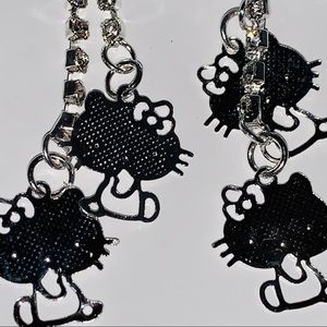 Chloe accessory hello kitty earrings